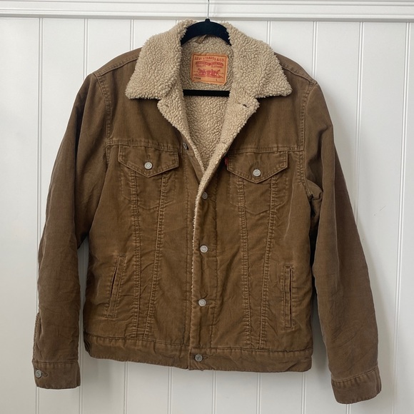 Levi’s Corduroy Sherpa Jacket, Men’s Large